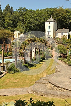 Portmeirion in Gwynedd, North Wales