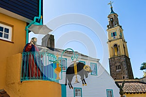 Portmeirion village, North Wales