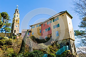 Portmeirion village, North Wales