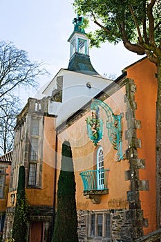 Portmeirion village, North Wales