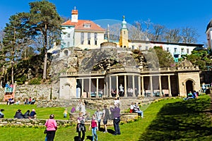 Portmeirion village, North Wales