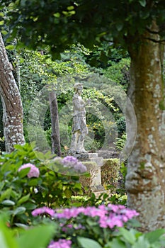 Portmerion gardens in Wales