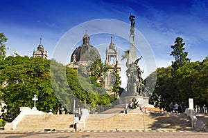 Porto ALegre, Brazi: the JÃÂºlio de Castilhos Monument to the center of Matriz Square PraÃÂ§a da Matriz , Porto Alegre,