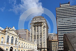 Porto Alegre Downtown, Brazil photo