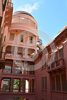 The Casa de Cultura Mario Quintana CCMQ - Mario Quintana House of Culture, originally Hotel Majestic. Porto Alegre photo