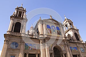 Porto Alegre, Rio Grande do Sul, Brazil - November 25, 2023:Metropolitan Cathedral of Our Lady Mother of God