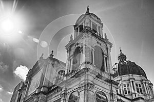 Porto Alegre, Rio Grande do Sul, Brazil - November 25, 2023:Metropolitan Cathedral of Our Lady Mother of God