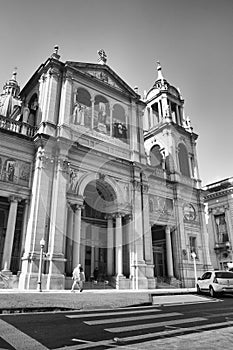 Porto Alegre, Rio Grande do Sul, Brazil - November 25, 2023:Metropolitan Cathedral of Our Lady Mother of God