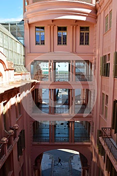 Porto Alegre,Rio Grande do Sul,Brazil:The terrace in the Casa de Cultura Mario Quintana CCMQ - Mario Quintana House of Culture photo