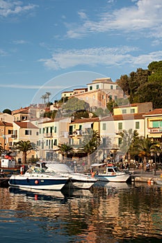 Porto Azzurro At Sunset