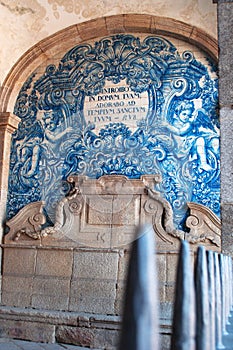 Porto, cathedral, azulejos, cloisters, Portugal, Iberian Peninsula, Europe