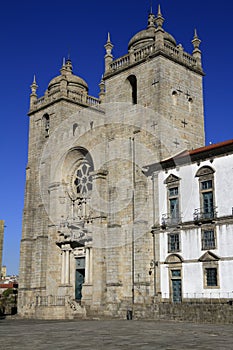 The Porto Cathedral Cathedral of the Assumption of Our Lady or SÃ© do Porto, Porto, Portugal