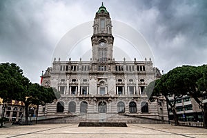 Porto City Hall (CÃÂ¢mara Municipal de Porto) in Porto, Portugal photo