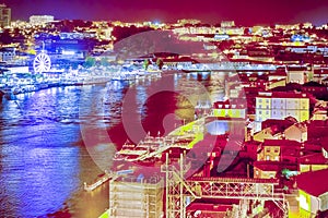 Porto City at Night Time