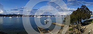 porto colom bay in majorca