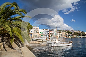 Porto Colom harbour