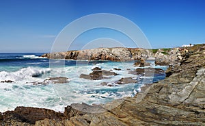Porto Covo viewpoint facing north to Sines photo