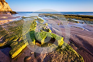 Porto de Mos Beach in Lagos, Algarve