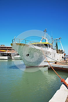 Porto di Cattolica. Yachts in the port photo