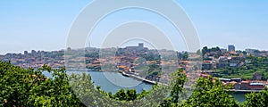 Porto famous historic city, Portugal. Architecture of old town. Travel to Ribeira and Douro river