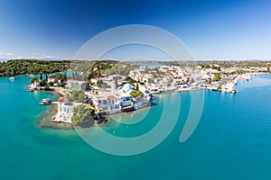 Porto Heli is a coastal town of Argolida in Peloponnese, Greece photo