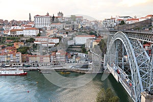 Porto Landscapes Bridge Colors Architectural City Portugal Europe