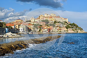 Porto Maurizio in Imperia city, Italy photo