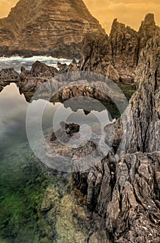 Porto Moniz natural pools, Madeira island