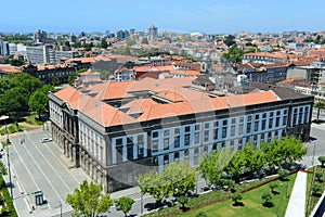 Vecchio la città vista aerea 