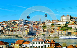 Porto Old Town cable car