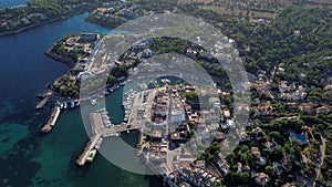 Porto Petro aerial view, Majorca