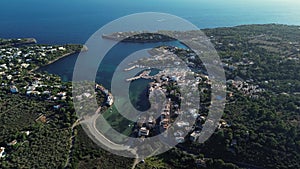 Porto Petro, Majorca aerial view