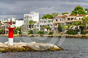 Porto Petro, navigational light photo