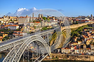 Porto Portugal city skyline