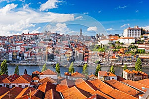 Porto, Portugal Old Town on the Douro River