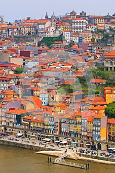 Porto, Portugal old town skyline