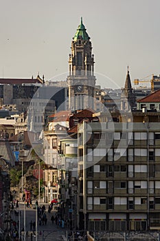 Porto`s city scape details and city hall