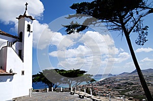 Porto Santo view from Senhora da Graca chapel photo