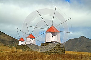 Porto Santo windmills