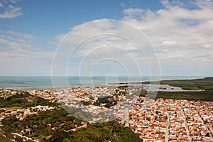 Porto Seguro - Bahia, Brasil, aerial view. photo