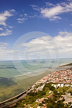 Porto Seguro from the sky - Bahia, Brasil photo