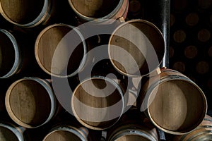 Porto Wine barrels . . .