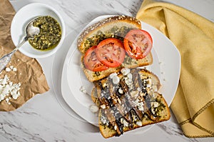 Portobello Mushroom Burger