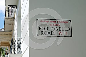 Portobello Road, London, UK photo