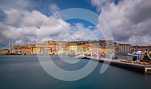 Portoferraio port in Elba