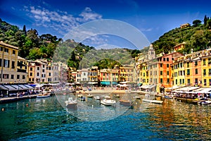 Portofino Italian riviera italy photo