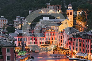 Portofino, Italy fishing village and commune in the Metropolitan City of Genova