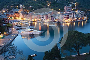 Portofino by night