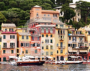 Portofino's buildings