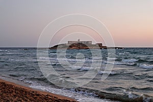 Portopalo â€“ Isola delle Correnti al tramonto